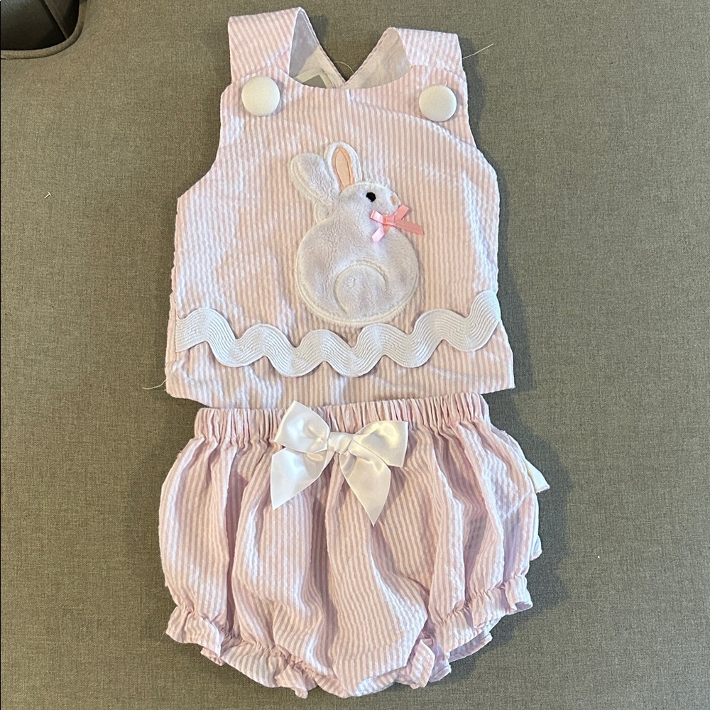 Pink Bunny Kids Outfit